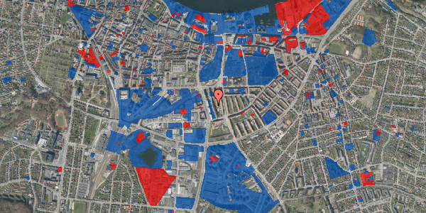 Jordforureningskort på Amagergade 11, 1. th, 9000 Aalborg