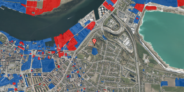 Jordforureningskort på Bakkegårdsvej 28C, st. 13, 9000 Aalborg