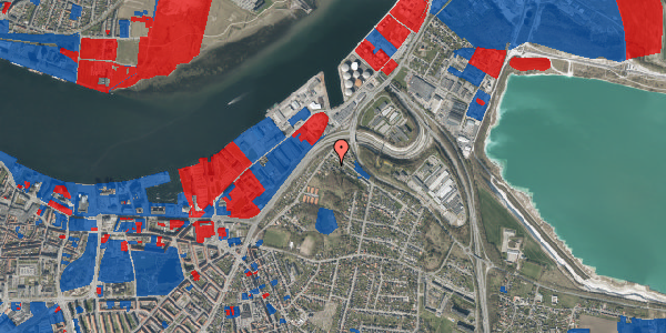 Jordforureningskort på Bakkegårdsvej 54A, 9000 Aalborg