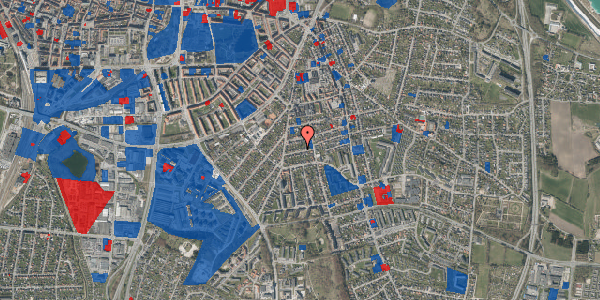 Jordforureningskort på Baldersgade 9, 9000 Aalborg