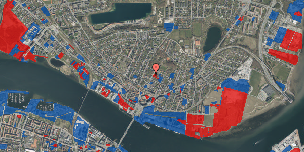 Jordforureningskort på Bjerggade 14, 9400 Nørresundby