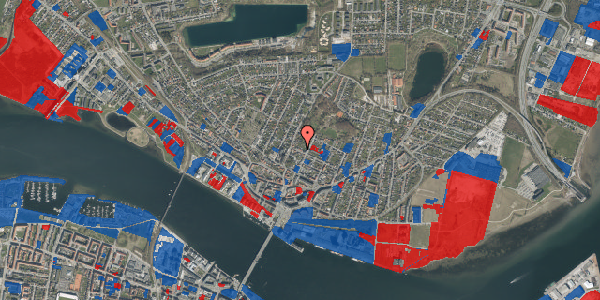 Jordforureningskort på Bondropsgade 6, 9400 Nørresundby