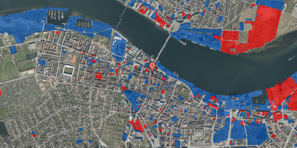 Jordforureningskort på Borgergade 16, st. th, 9000 Aalborg