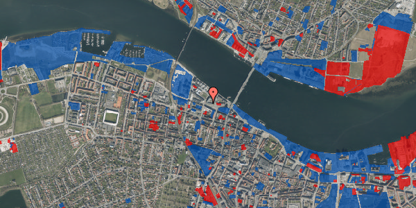 Jordforureningskort på Brohusgade 1A, 2. th, 9000 Aalborg