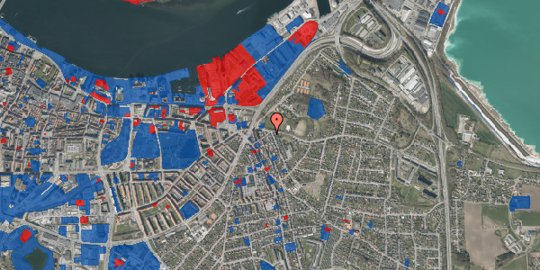 Jordforureningskort på Carit Etlars Gade 16, 1. , 9000 Aalborg