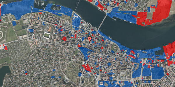 Jordforureningskort på Dalgasgade 14, 2. th, 9000 Aalborg