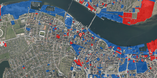 Jordforureningskort på Dalgasgade 21, st. th, 9000 Aalborg