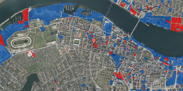 Jordforureningskort på Dannebrogsgade 17, st. , 9000 Aalborg