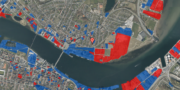 Jordforureningskort på Dronningensgade 46, 9400 Nørresundby