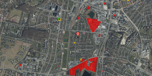 Jordforureningskort på Enggårdsgade 16B, 1. th, 9000 Aalborg