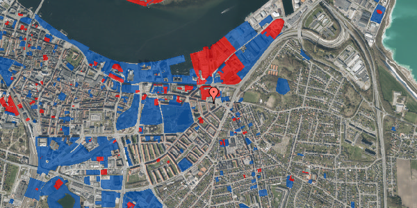 Jordforureningskort på Finlandsgade 1, st. th, 9000 Aalborg