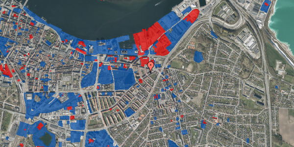 Jordforureningskort på Finlandsgade 7, 1. th, 9000 Aalborg