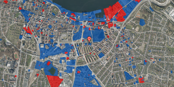 Jordforureningskort på Fyensgade 26, 1. tv, 9000 Aalborg