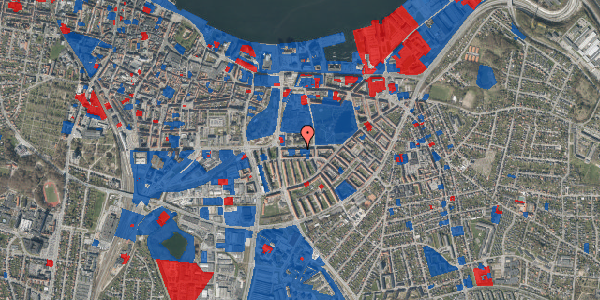 Jordforureningskort på Fyensgade 30, 3. tv, 9000 Aalborg