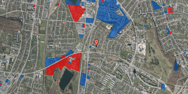 Jordforureningskort på Glentevej 21, 9000 Aalborg