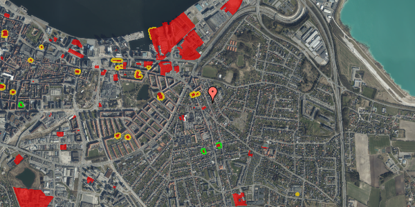 Jordforureningskort på Grønnegade 26, st. , 9000 Aalborg