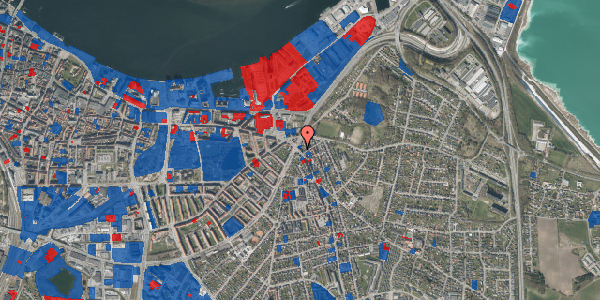 Jordforureningskort på Hadsundvej 1A, 2. th, 9000 Aalborg