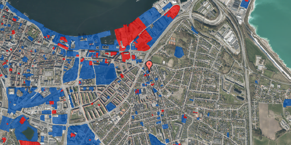 Jordforureningskort på Hadsundvej 1C, st. tv, 9000 Aalborg