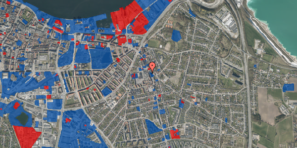 Jordforureningskort på Hadsundvej 28, st. th, 9000 Aalborg