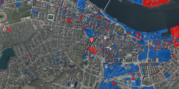 Jordforureningskort på Hasserisgade 5, 1. tv, 9000 Aalborg