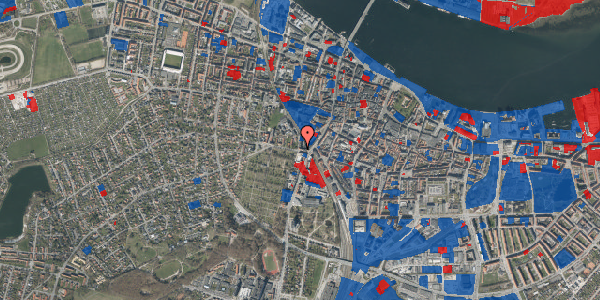 Jordforureningskort på Hasserisgade 6, 4. th, 9000 Aalborg