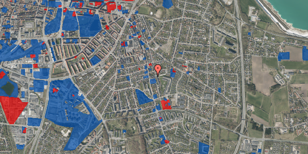 Jordforureningskort på Heimdalsgade 42, st. 13, 9000 Aalborg