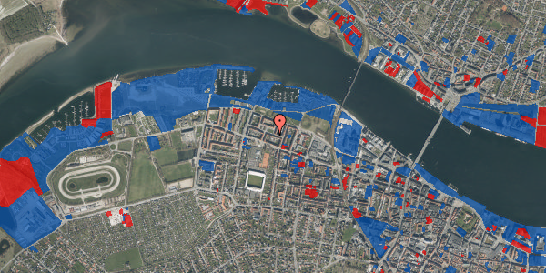 Jordforureningskort på Herluf Trolles Gade 9, 1. th, 9000 Aalborg