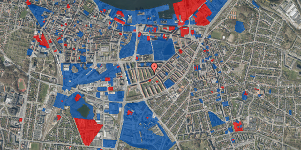 Jordforureningskort på Hesseløgade 12, 3. tv, 9000 Aalborg