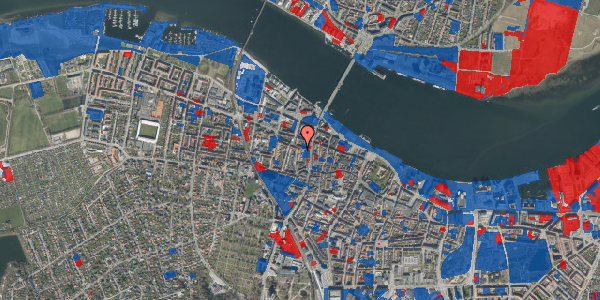 Jordforureningskort på Holbergsgade 1, st. tv, 9000 Aalborg