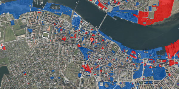 Jordforureningskort på Holbergsgade 16, 3. th, 9000 Aalborg