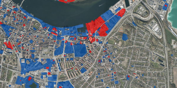 Jordforureningskort på Islandsgade 4, 3. th, 9000 Aalborg