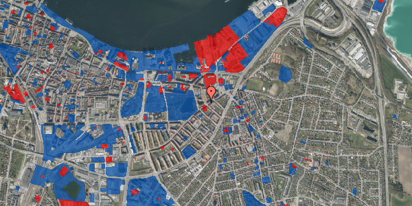 Jordforureningskort på Islandsgade 17, st. tv, 9000 Aalborg