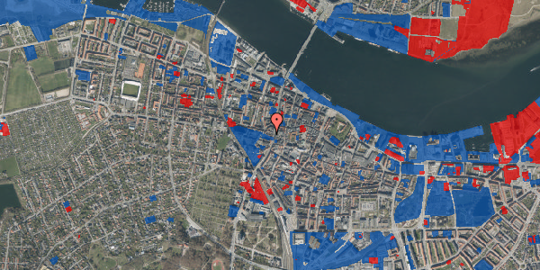 Jordforureningskort på Jens Bangs Gade 5, 1. 2, 9000 Aalborg