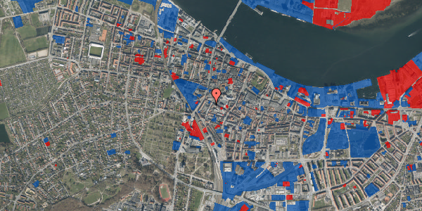 Jordforureningskort på Jernbanegade 10, 1. tv, 9000 Aalborg