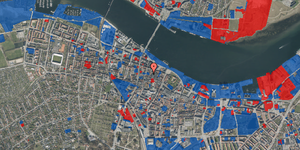 Jordforureningskort på Jomfru Ane Gade 12, st. th, 9000 Aalborg