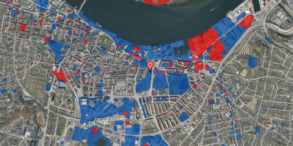 Jordforureningskort på Kanalstien 14, 1. th, 9000 Aalborg