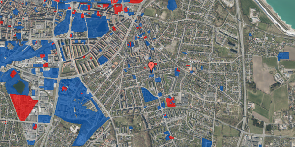 Jordforureningskort på Kjeldgårdsgade 8, 9000 Aalborg