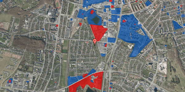 Jordforureningskort på Kærvangs Alle 9, 9000 Aalborg