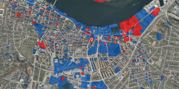 Jordforureningskort på Langesgade 4, 1. th, 9000 Aalborg