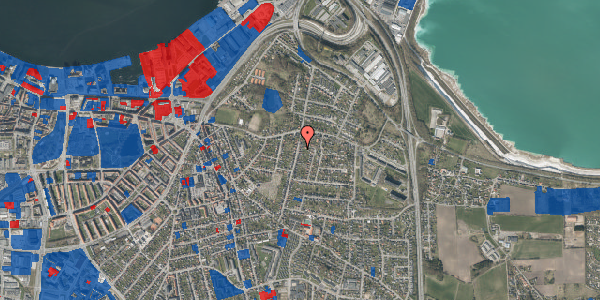 Jordforureningskort på Langgade 62A, 9000 Aalborg