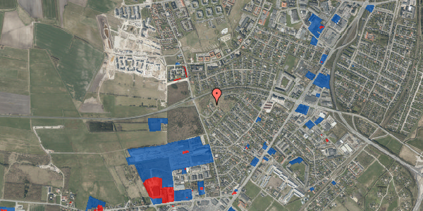 Jordforureningskort på Lerkenfeltvej 17, 9200 Aalborg SV