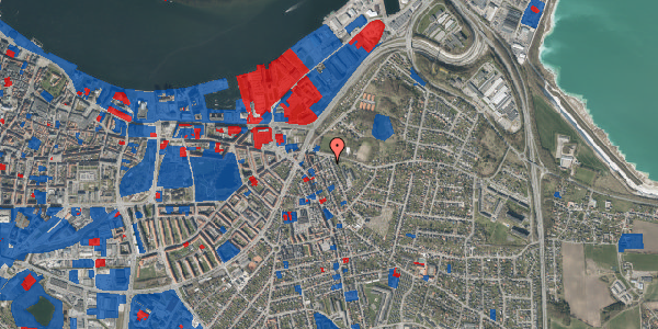 Jordforureningskort på Lundbyesgade 2, 9000 Aalborg