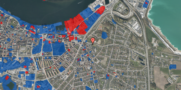 Jordforureningskort på Lundbyesgade 5, 9000 Aalborg