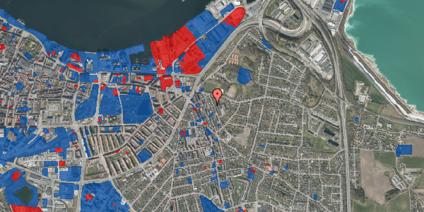 Jordforureningskort på Lundbyesgade 10, 9000 Aalborg