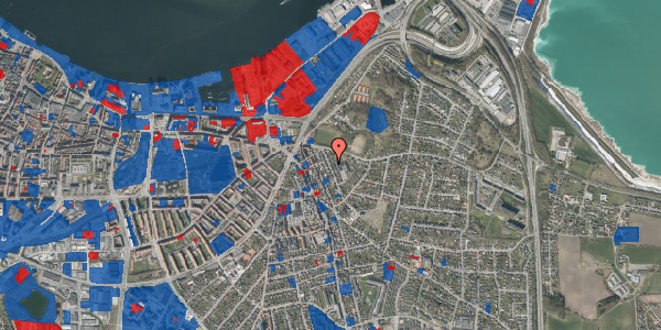 Jordforureningskort på Lundbyesgade 15, 9000 Aalborg