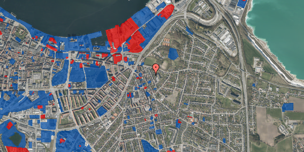 Jordforureningskort på Lundbyesgade 17, 9000 Aalborg