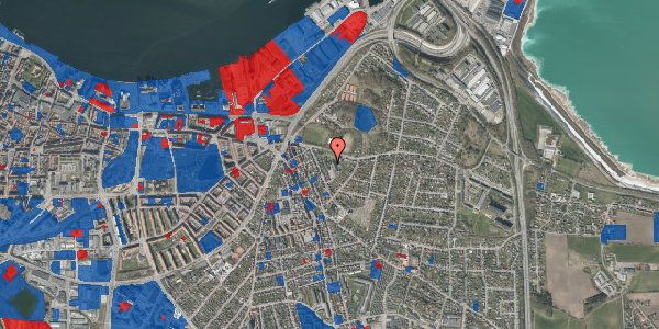 Jordforureningskort på Lundbyesgade 33, 1. 212, 9000 Aalborg