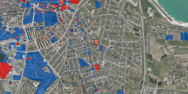 Jordforureningskort på Lundsgårdsgade 16, 9000 Aalborg