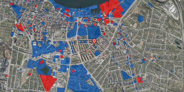 Jordforureningskort på Læsøgade 2, 1. tv, 9000 Aalborg