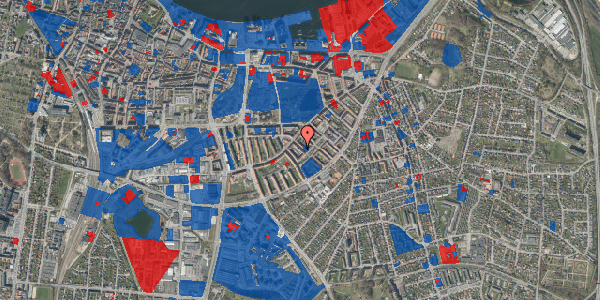 Jordforureningskort på Læsøgade 10, st. th, 9000 Aalborg